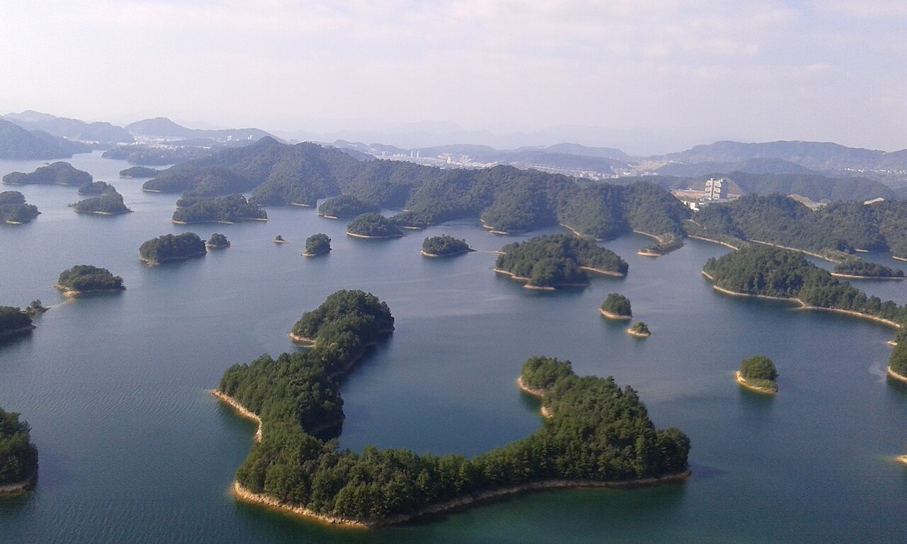 梅峰岛的观景台