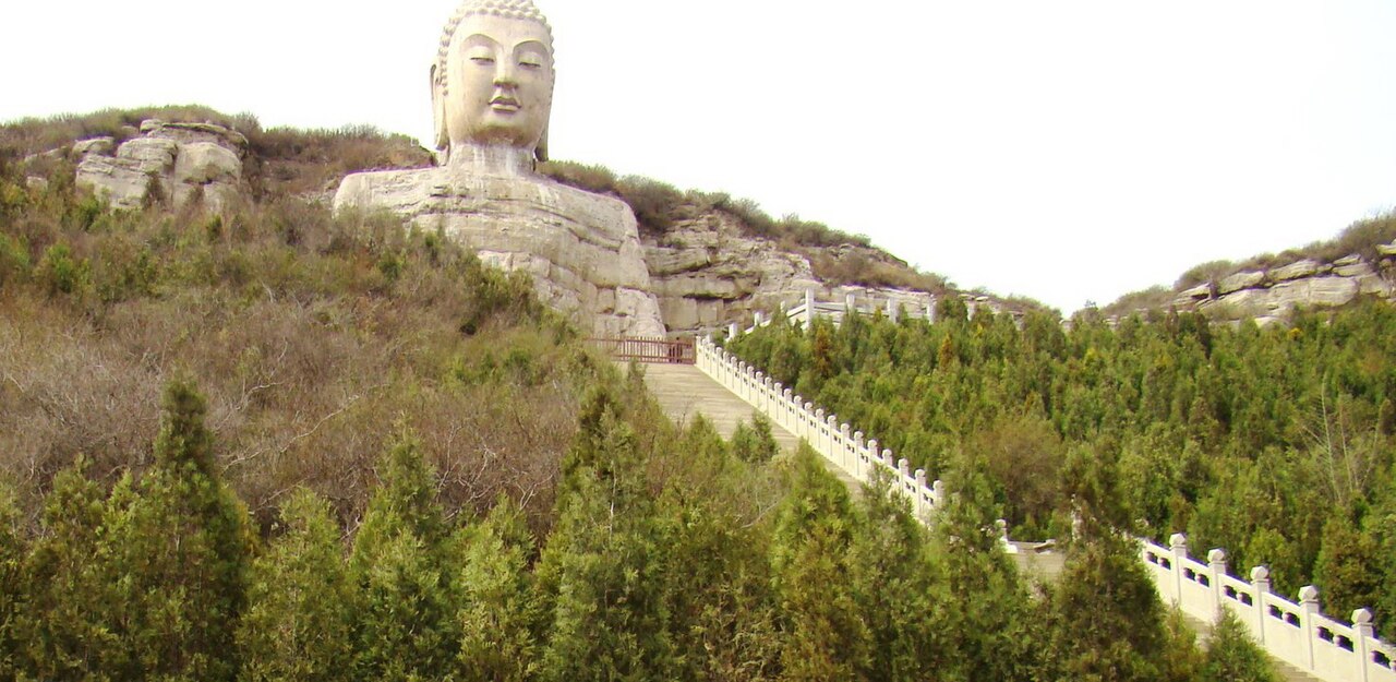 The Twin Pagoda Temple, the two brick towers that symbolise Taiyuan